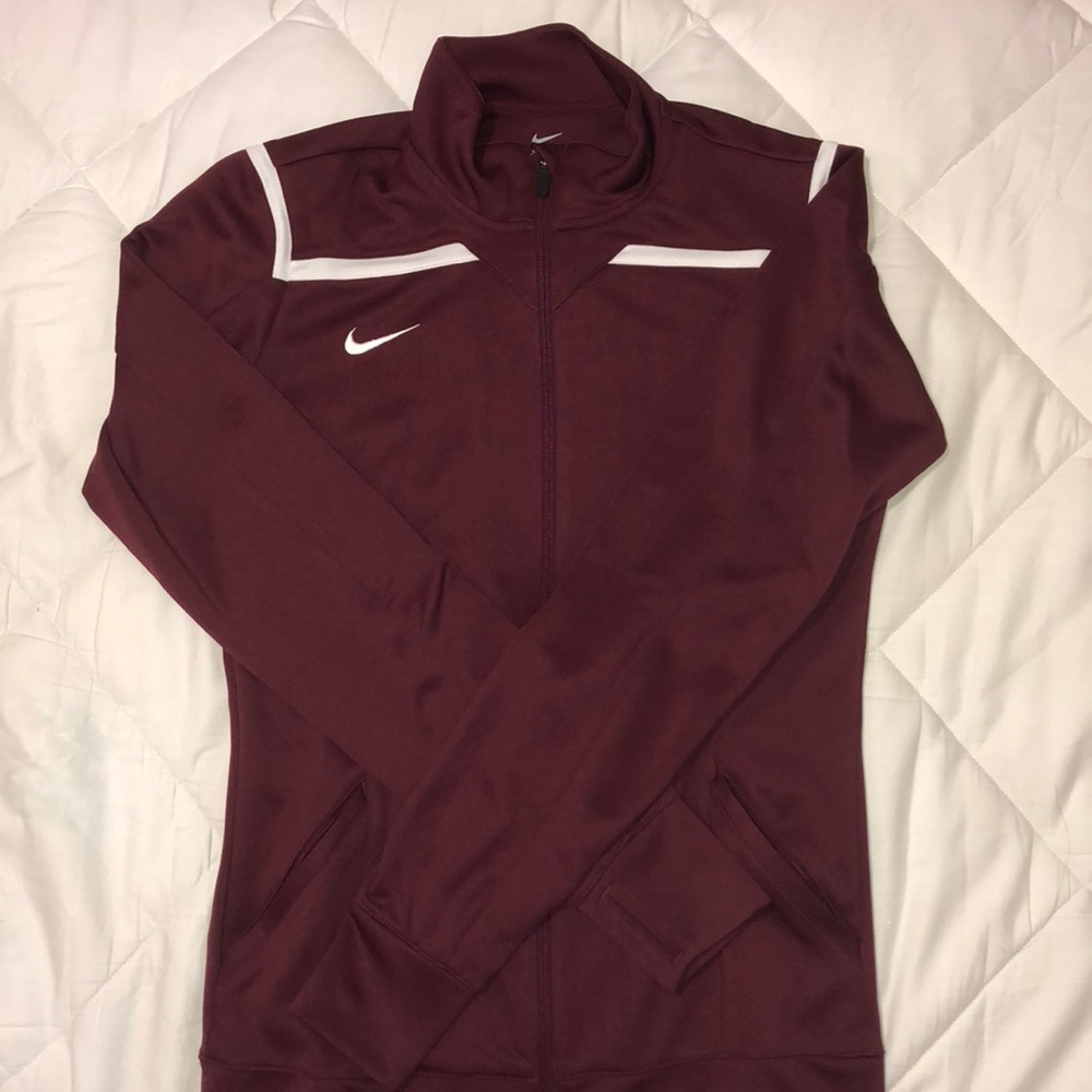 Nike Maroon Dri-Fit Sweater